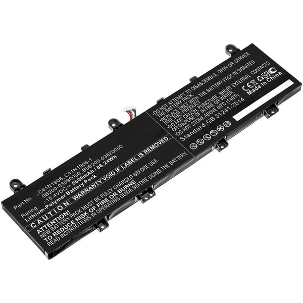 CoreParts - Batteri til bærbar PC (tilsvarer: ASUS 0B200-03590000, ASUS 0B200-03590100, ASUS AUX506NB, ASUS B0B200-03620000, ASUS C41N1906) - 15.4 ...