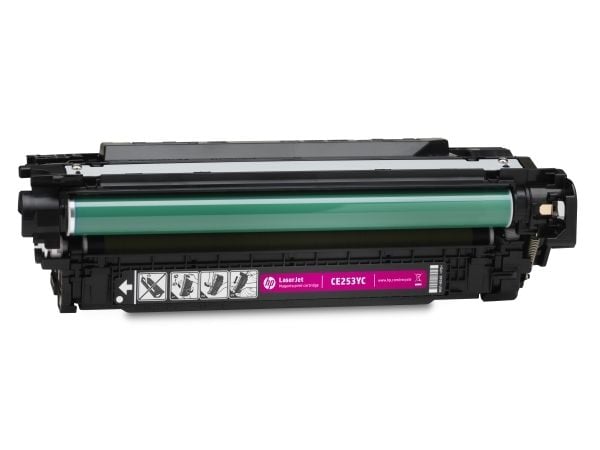 HP Contractual Magenta Optimized Original LaserJet Toner Cartridge (CE253YC), 7000 sidor, Magenta, 1 styck