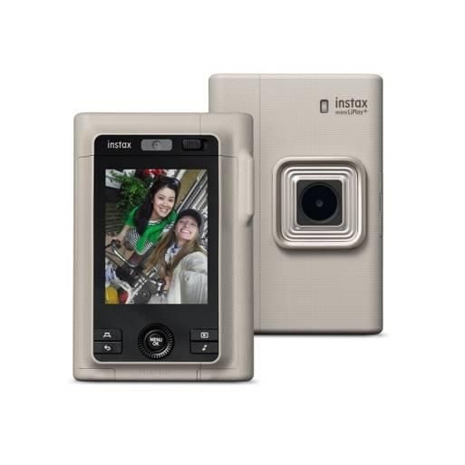 Fujifilm Instax Mini LiPlay+ - Digitalkamera - kompakt med omedelbar fotoskrivare - Bluetooth - sandbeige
