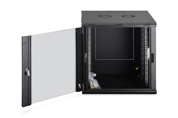 Digitus DN-37111 seinäkaappi 12U 600 x 600 mm, musta