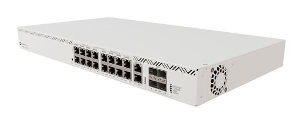 MikroTik CRS320-8P-8B-4S+RM - Switch - smart - 17 x 10/100/1000 (PoE++) + 4 x combo 2,5/10 Gigabit SFP+ - stasjonær, rackmonterbar - PoE++ (963 W)