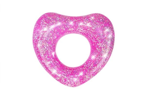 BESTWAY sydän glitter 91 cm