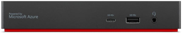 Lenovo ThinkPad Universal Thunderbolt 4 Smart Dock, Koblet med ledninger (ikke trådløs), Thunderbolt 4, 3,5 mm, Svart, 40 Gbit/s, 60 Hz