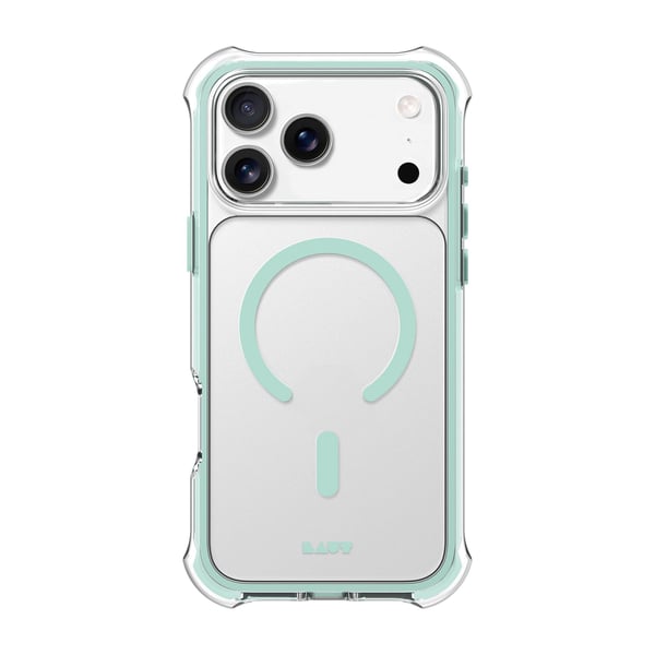LAUT AERO PROTECT, Etui, Apple, iPhone 17 Pro Max, 17,5 cm (6.9"), Mynte, Gjennomsiktig