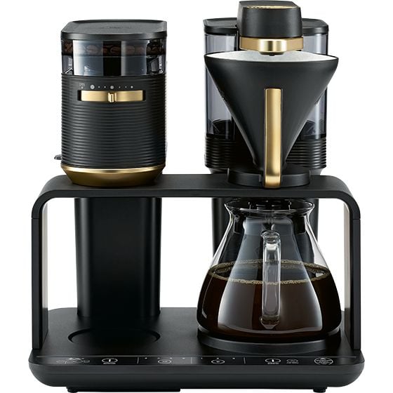 Melitta EPOS 1024-04 kaffebryggare 1 L inbyggd kvarn 1515 W, svart/guld