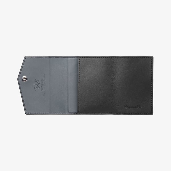 Spigen Valentinus Pro, Kortholder, Svart, PU lær, Apple, 1 stykker