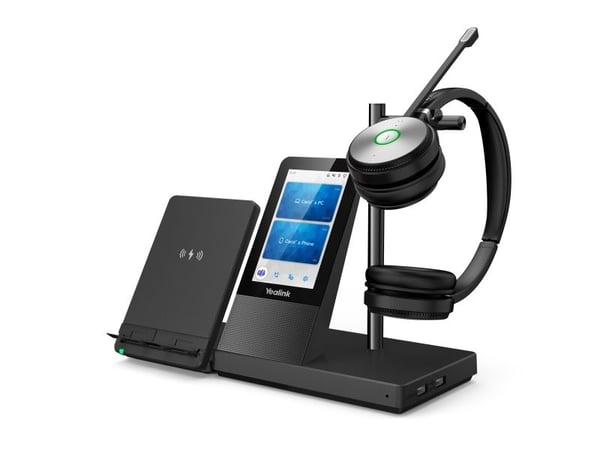 Yealink WH66 Dual UC, Langaton, Toimisto/puhelukeskus, 20 - 20000 Hz, 127 g, Kuulokkeet, Musta