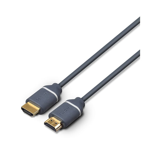 Philips SWV5610G - High Speed - HDMI-kabel - HDMI hane till HDMI hona - 1.5 m - 4K60Hz stöd, Returkanal för ljud (ARC)