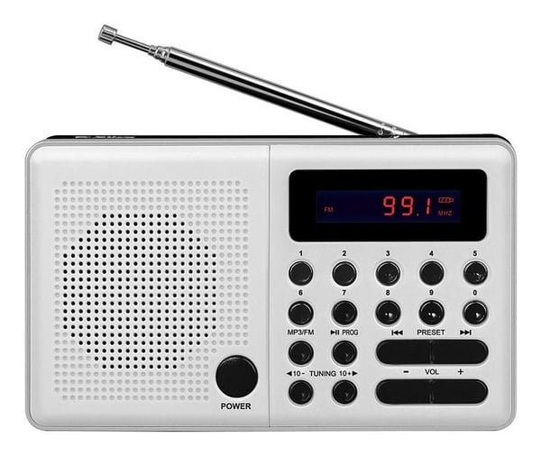 ELTRA PLISZKA 211 – Privat radio – 1 watt – hvit