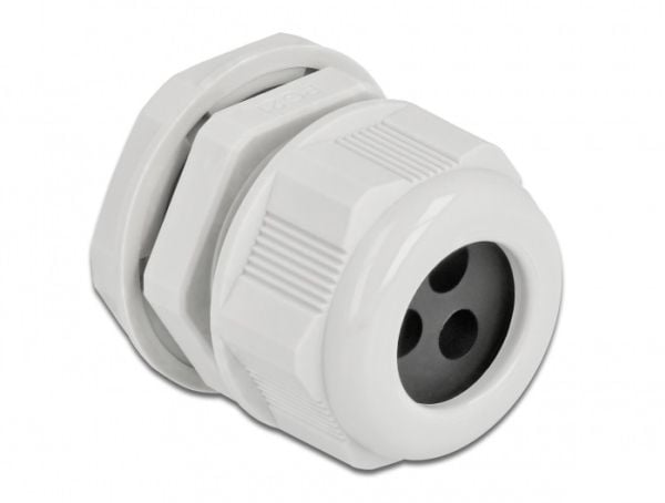 DeLOCK 60378, Harmaa, Muovi, 2 kpl, PG21, 6 mm, IP68