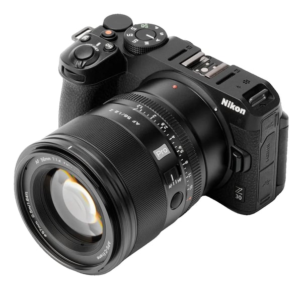 VILTROX AF 56mm F1.2 Pro Z, Kiinteä tarkennuslinssi, 13/8, Nikon Z