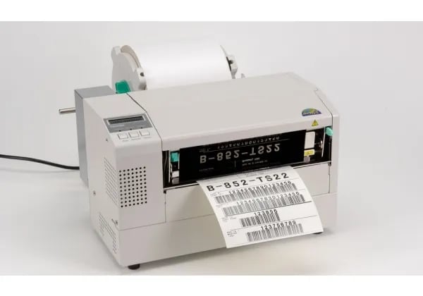 Toshiba TEC B-852 - Etikettskrivare - direkt termisk/termisk överföring - Rulle (10 - 24,2 cm) - 300 dpi - upp till 101.4 mm/sek - parallell, USB, LAN