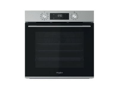 Whirlpool OMK58CU1SX, Keskikokoinen, Sähköuuni, 71 L, 71 L, Katalyyttinen, Kiinteä