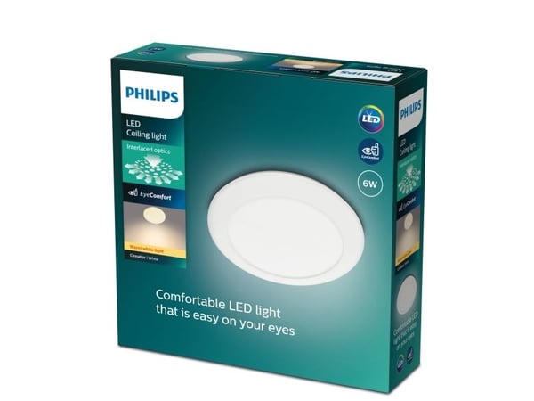 Philips Funktionell Taklampa, LED, 600 LM, IP20
