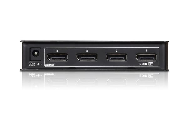 ATEN VanCryst VS194 - Video/audiosplitter - 4 x DisplayPort - skrivbordsmodell