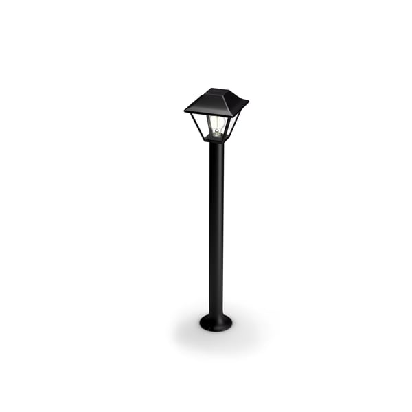 Philips myGarden Alpenglow-sokkel/stilys, 60 W, E27, ingen pære, Utendørs sokkel/stang-belysning, Svart, Metall, IP44, Terrasse, Hage, I