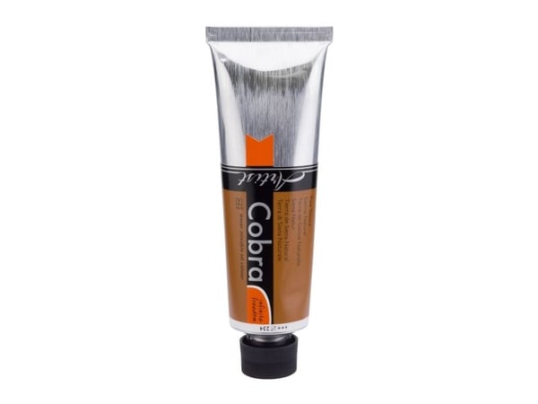 Cobra Artist vannblandbar oljefarge, tube Raw Sienna 234