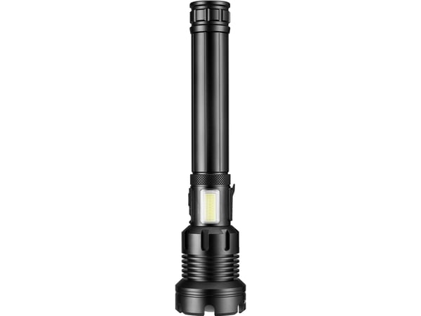 Sandberg Survivor 7in1 Torch Powerbank 10000, Käsikokoinen taskulamppu, musta, Alumiini, LED, 2 lamppua, 500 lm