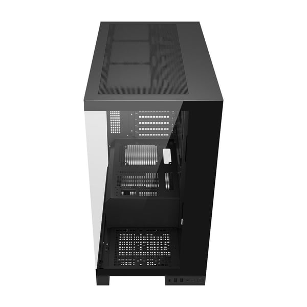 FSP M540-BA miditowerchassi ATX/mATX/Mini-ITX, svart, 2 härdade glaspaneler