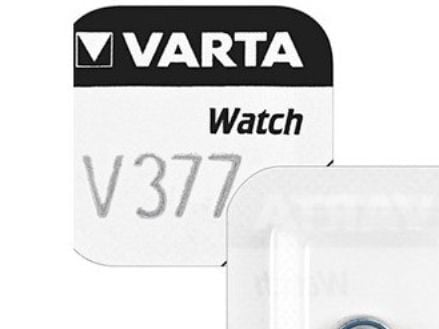 Varta -V377, Engangsbatteri, SR66, Silver-Oksid (S), 1,55 V, 1 stykker, 21 mAh