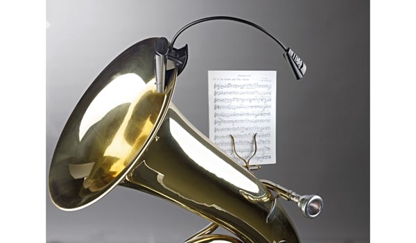 König & Meyer 12241, Musta, Muovi, LED, 800 lx, 2,5 cm, Akku