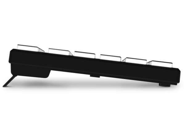 Connect IT CKB-5051-CS, Full størrelse (100 og), Koblet med ledninger (ikke trådløs), USB, Membrannøkkelbryter, Sort