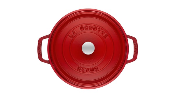 Staub 40509-840-0, 5,2 l, Rød, Støpejern, Emalje, Frankrike, 26 cm