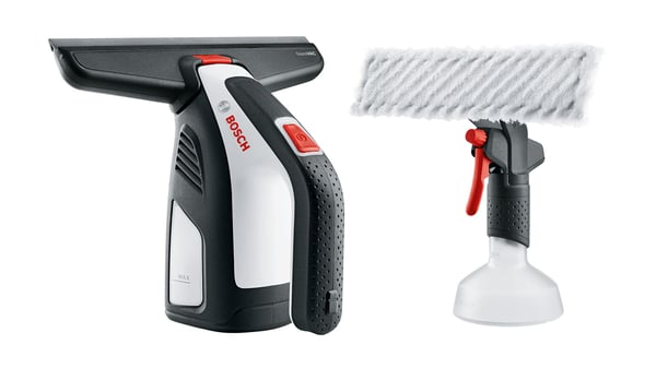 Bosch GlassVac Solo Plus ikkunapesuri 3,6 V 2,0 Ah, musta/harmaa