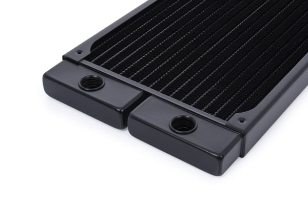 Alphacool 14444, Radiator, Messing, Kopper, Rustfritt stål, Sort, 1/4", 14 cm, 140 mm