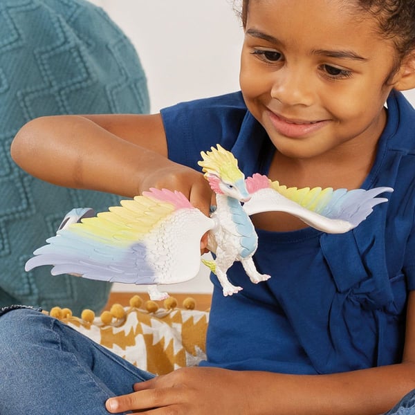 Schleich Bayala 70728 regnbågsdrakfigur