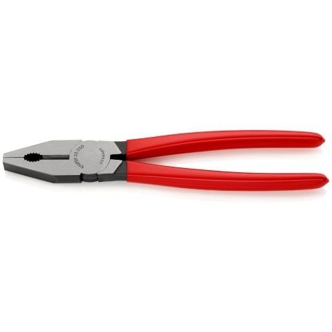 Knipex 03 01 250, Kaapelipihdit, 1,5 cm, Muovi, Terästä, Muovi, Terästä, Punainen, 250 mm