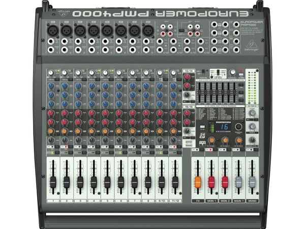 Behringer PMP4000, 20 kanavaa, 1050 W, Musta
