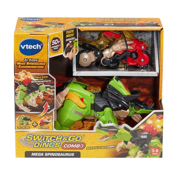 VTech Switch &amp; Go Dinos - Combo Mega Spinosaurus (80-582204)