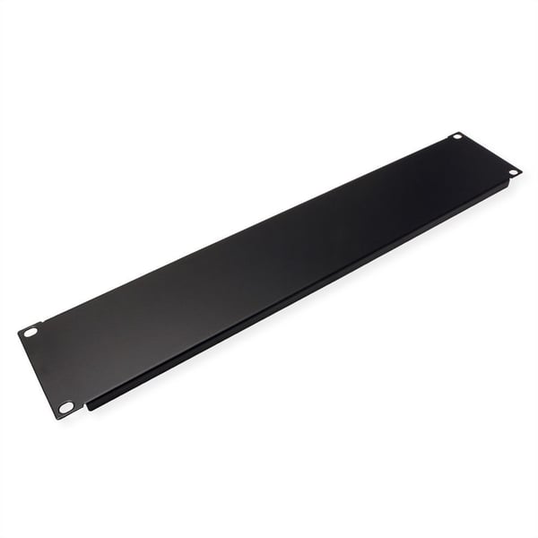 VALUE 26.99.0299, Blank panel, Svart, Metall, 2U, 48,3 cm (19"), 401,8 g