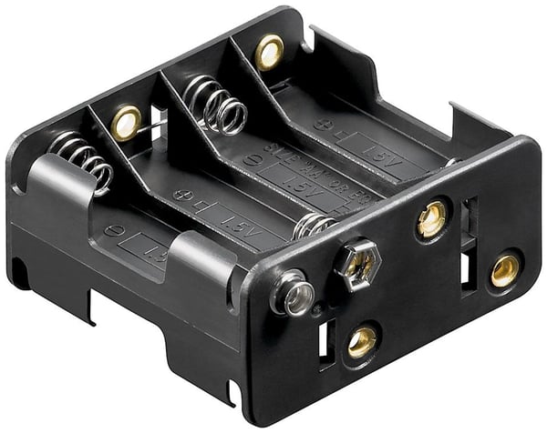 Goobay 11468, AA, Plast, Svart, -20 - 50 ° C, 1 styck, RoHS