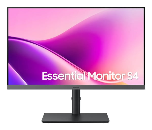 Samsung Essential S4 S24F434UAU - S43UF-serien - LED-skjerm - 24" - 1920 x 1080 Full HD (1080p) @ 100 Hz - IPS - 300 cd/m² - 1000:1 - 5 ms - HDMI, ...