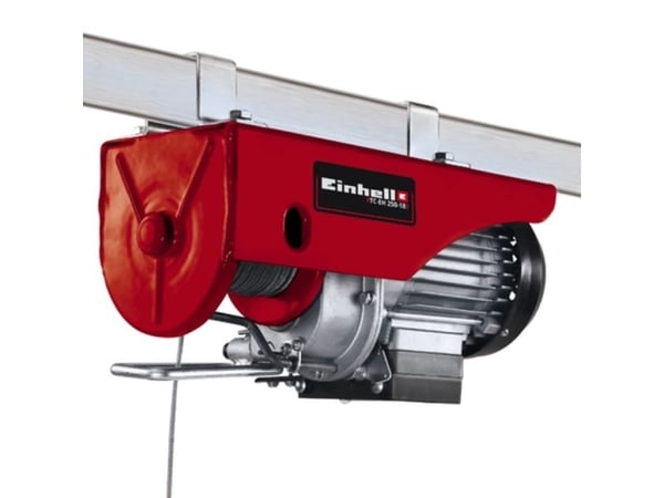 Einhell TC-EH 250, Elektrisk vinsj, 12 m, 125 kg, 250 kg, 11,5 m, 5,7 m