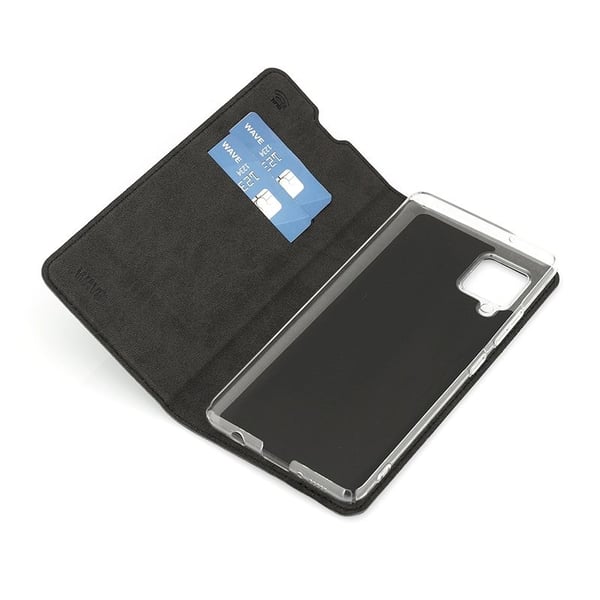 Wave -BC-SS-A425G-BK, Folio, Samsung, Galaxy A42 5G, Svart