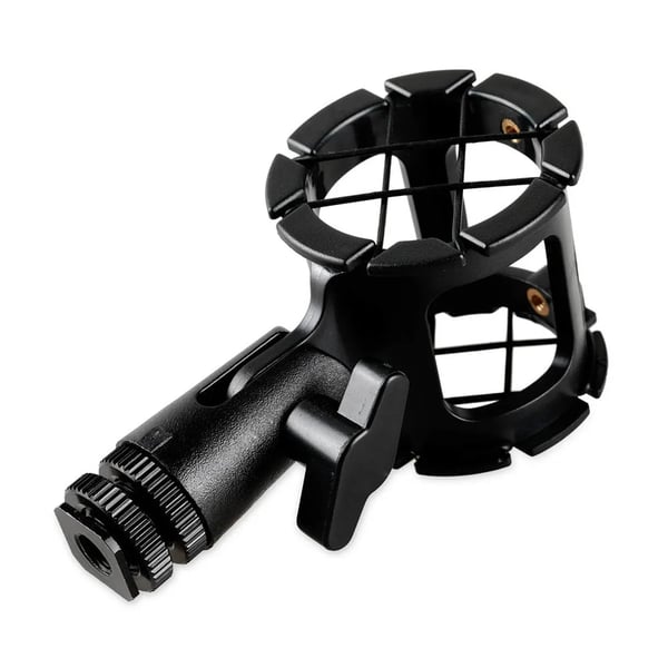SmallRig 1859, mikrofonin pidike, musta, alumiini, muovi, kumi, 3/8", Kiina, 62 mm