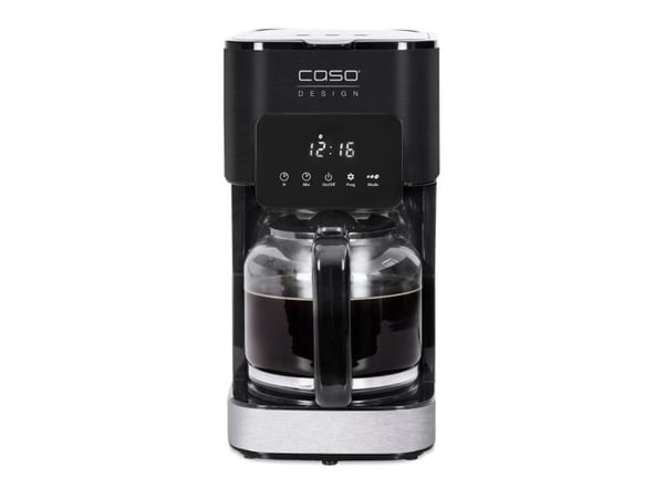Caso 1846, Kaffebrygger (drypp), 1,5 l, Malt kaffe, 900 W, Sort, Rustfritt stål
