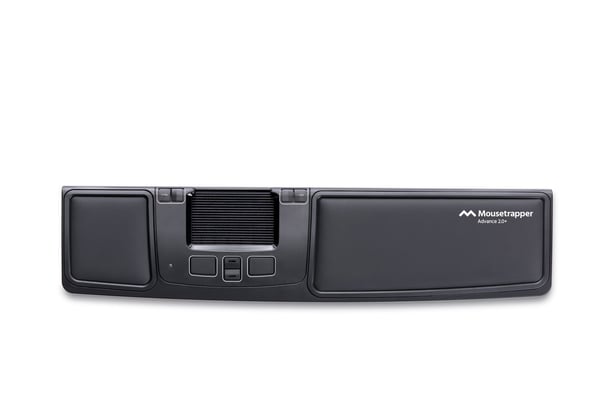 Mousetrapper Advance 2.0+ & Armrest Asymmetric, USB A-tyyppi, 2000 DPI, Musta, Valkoinen