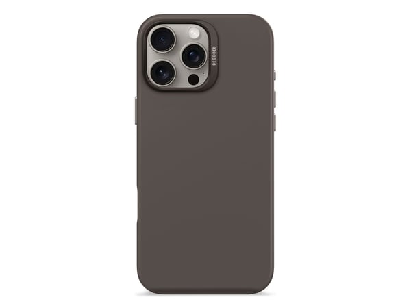 Decoded Silicone Case, Suojus, Apple, iPhone 16 Pro Max, 17,5 cm (6.9"), musta