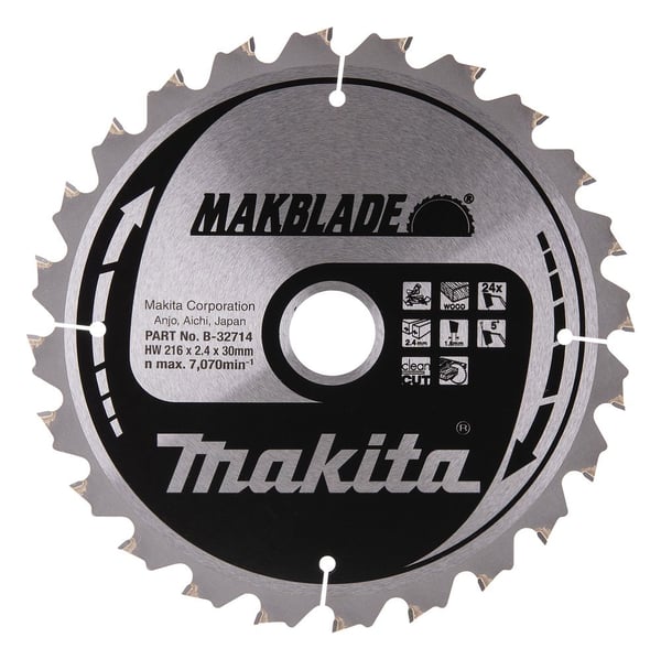 MAKITA sahanterä 216x30x24z MAKBLADE WOOD