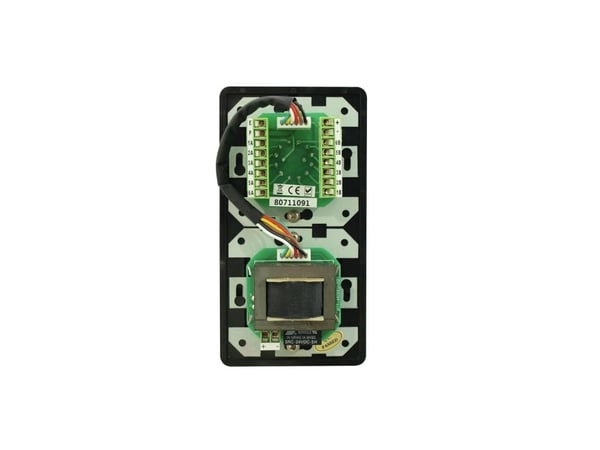 Omnitronic 80711091, Rotasjonsvolumkontroll, Vegg-montert, Svart, Plast, 50 - 18000 Hz, 30 W