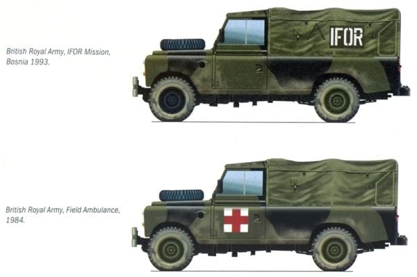 Italeri Land Rover 109’ LWB, Military car model, Kokoamispakkaus, 1:35, Land Rover 109’ LWB, Ei sukupuolirajoitusta, Muovi