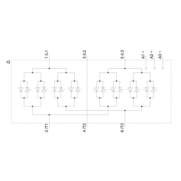 Siemens puolijohdekytkin 5.4A 48-480V 230VAC 3RF340 (3RF34051BD24)