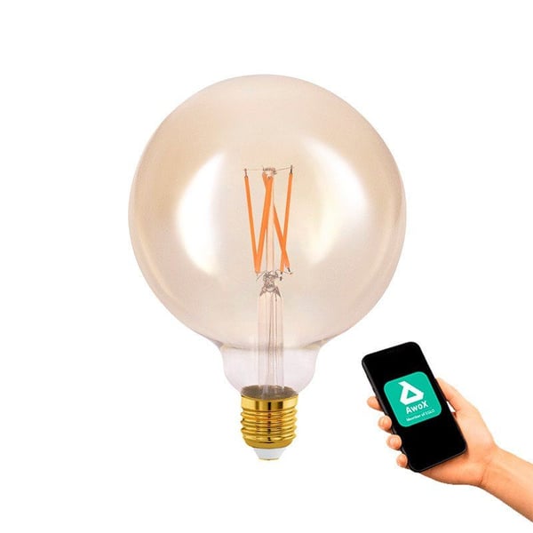 EGLO E27 LED-Z G125 6W 650LM 2200K GUL