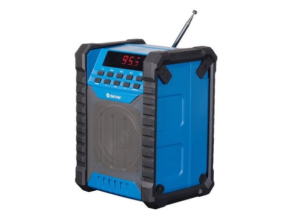DENVER WRB-60 - Arbetsplatsradio - 100 Watt