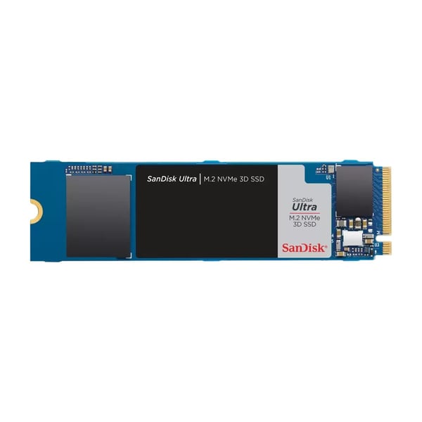 SanDisk Ultra 3D - SSD - 1 TB - intern - M.2 2280 - PCIe 3.0 x4 (NVMe)