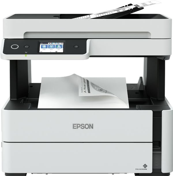 Epson EcoTank M3180 - Multifunktionsskrivare - svartvit - bläckstråle - A4 (210 x 297 mm) (original) - A4/Legal (media) - upp till 17 sidor/minut (...